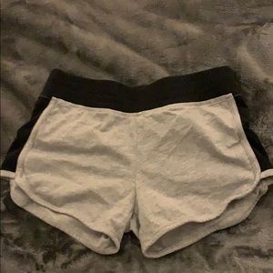 Black and Grey Lounge Shorts